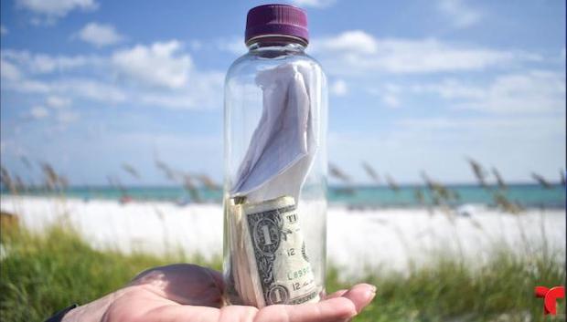[TLMD - NATL] Conmovedora historia tras botella con cenizas hallada en una playa