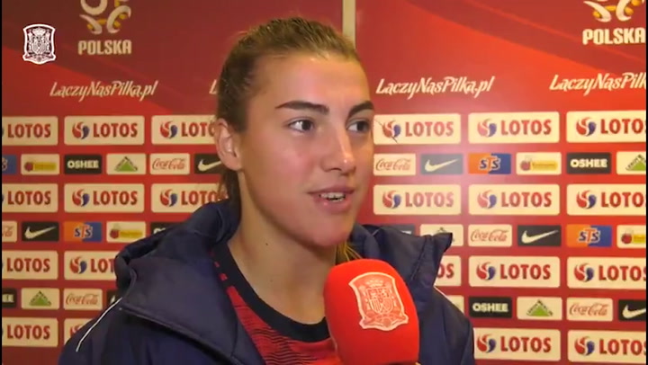 Patri Guijarro y Jorge Vilda hablan tras el empate de la selección española en Polonia Patri Guijarro y Jorge Vilda hablan tras el empate de la selección española en Polonia