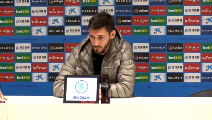 Rueda de prensa de Facundo Ferreyra (Espanyol) Rueda de prensa de Facundo Ferreyra (Espanyol)
