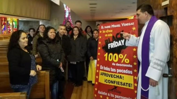 [TLMD - Chicago] Iglesia de Chicago ofrece 'descuentos' en todos los pecados