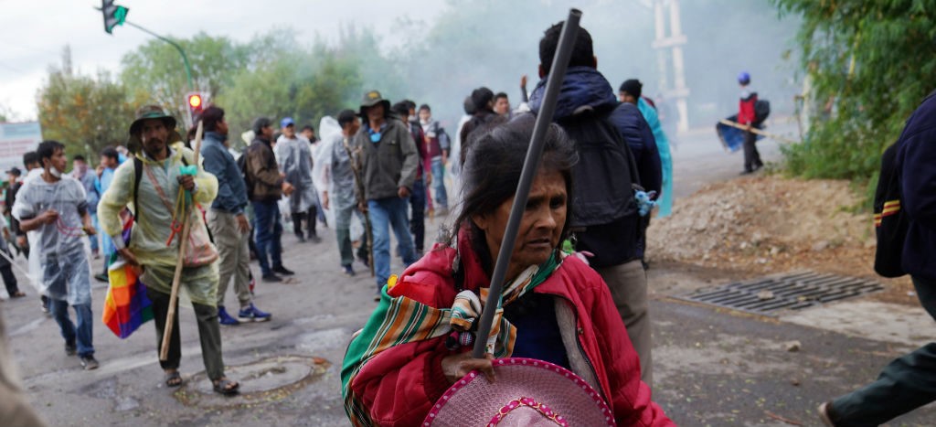 Grupos afines a Evo Morales cierran válvulas de la represa de Escalerani y Semapa en Cochabamba