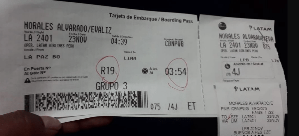 Hijos de Evo Morales salen de Bolivia con rumbo a Argentina