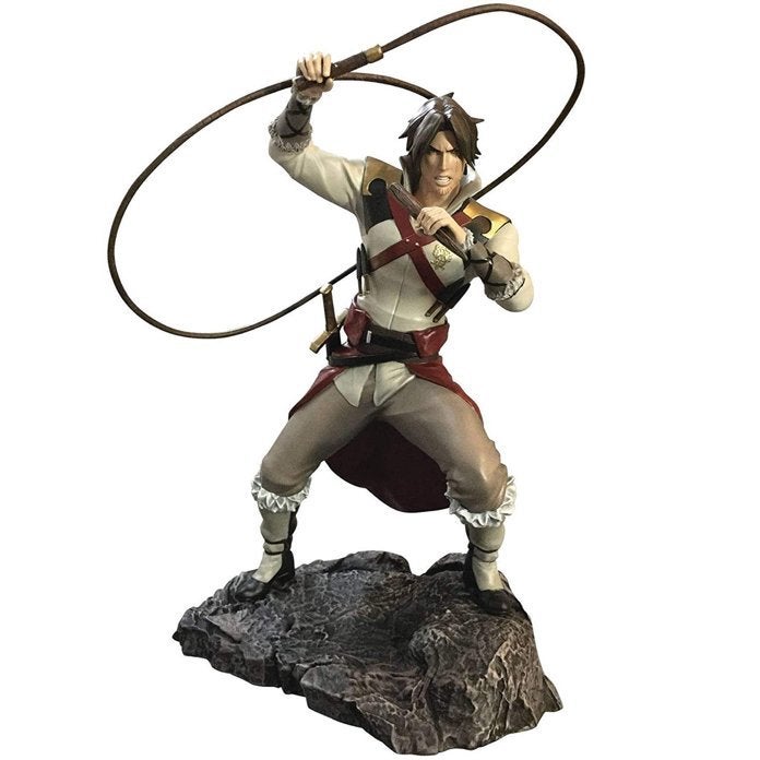 castlevania-netflix-trevor-belmont-statue-2