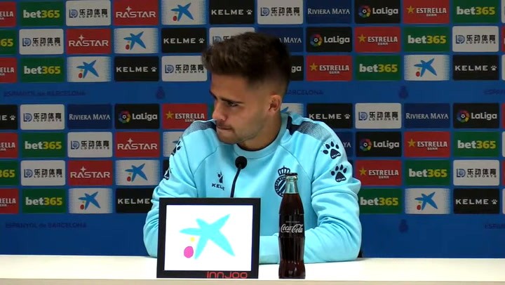 Rueda de prensa de Óscar Melendo (Espanyol) Rueda de prensa de Óscar Melendo (Espanyol)