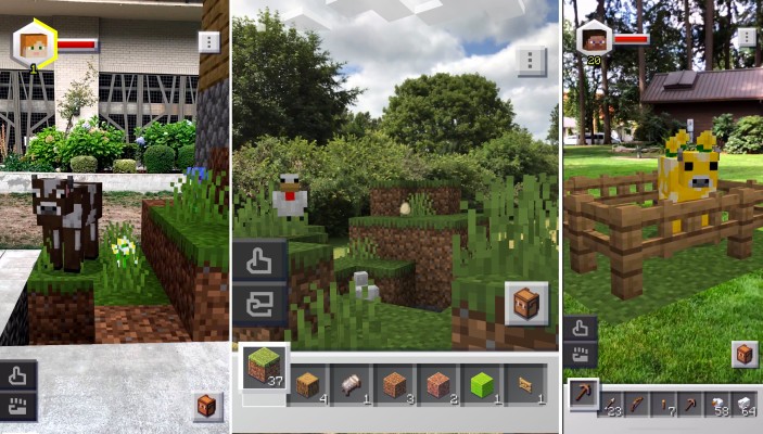 Minecraft Earth está en vivo, así que haz tapping