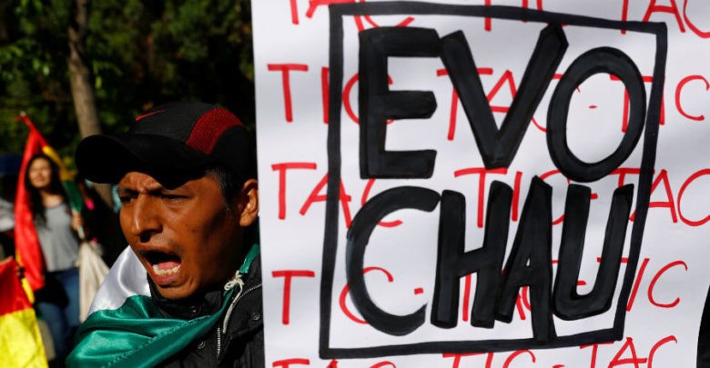 Rechaza Evo Morales ultimátum de la oposición boliviana para renunciar en 48 horas