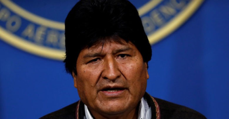 Renuncia Evo Morales a la presidencia de Bolivia