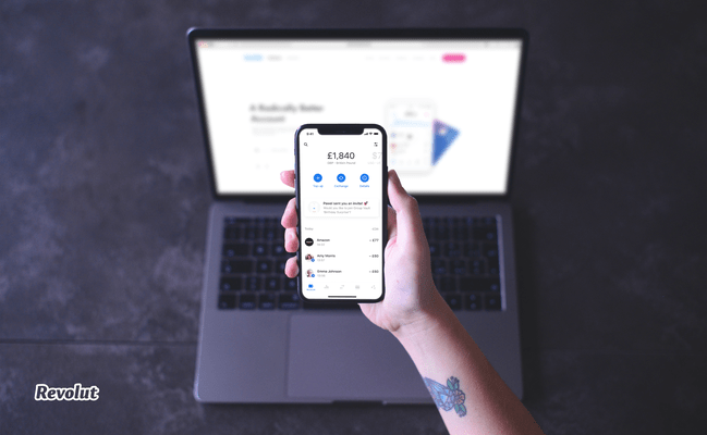 Revolut admite débitos directos en el Reino Unido