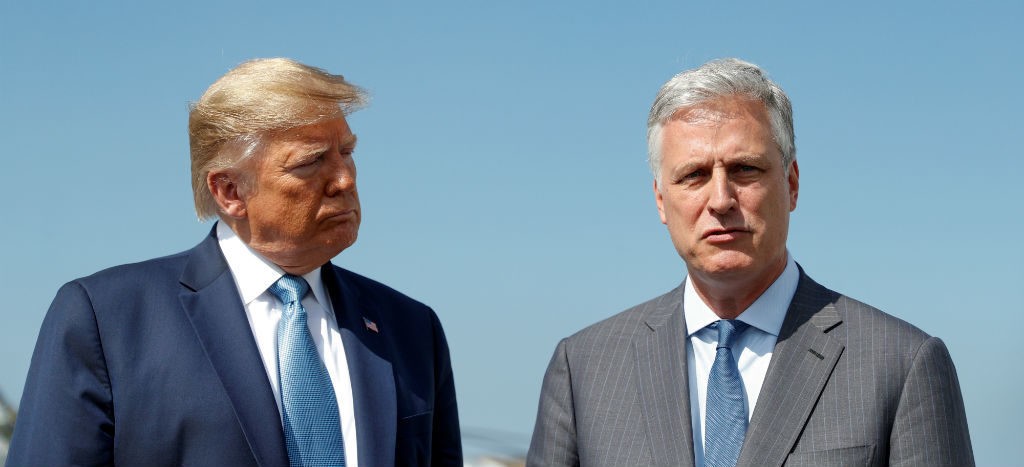 Robert O’Brien acusa a Pekín de intimidar a países del mar de China Meridional