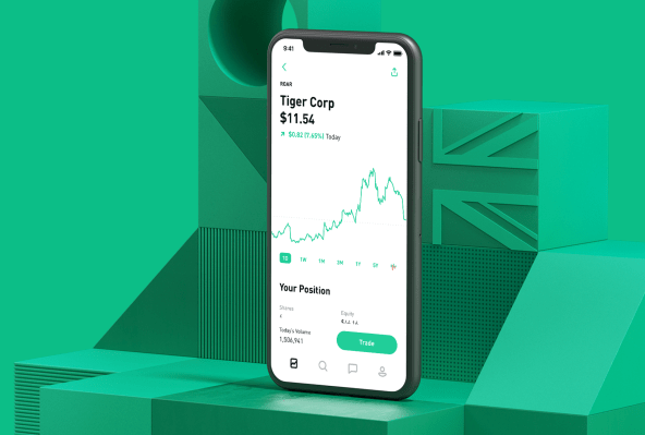 Robinhood lanza ... lista de espera del Reino Unido
