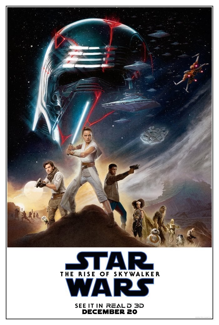 Star Wars The Rise of Skywalker 3d Poster una nueva esperanza