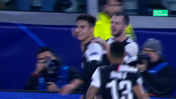 Champions League: Juventus - Atlético. Gol de Paulo Dybala (1-0) Champions League: Juventus - Atlético. Gol de Paulo Dybala (1-0)