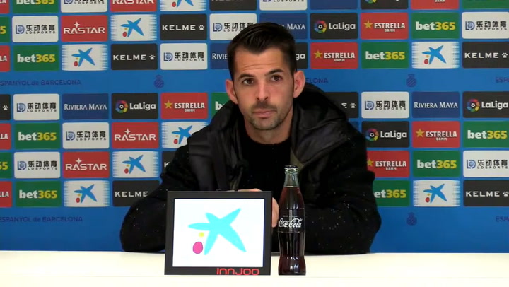 La rueda de prensa de Víctor Sánchez (Espanyol)