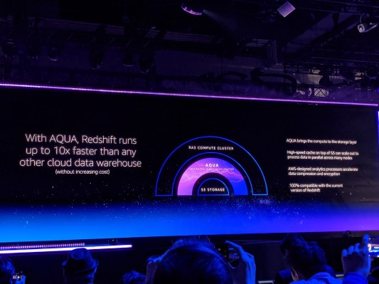 AWS acelera las consultas de Redshift 10 veces con AQUA