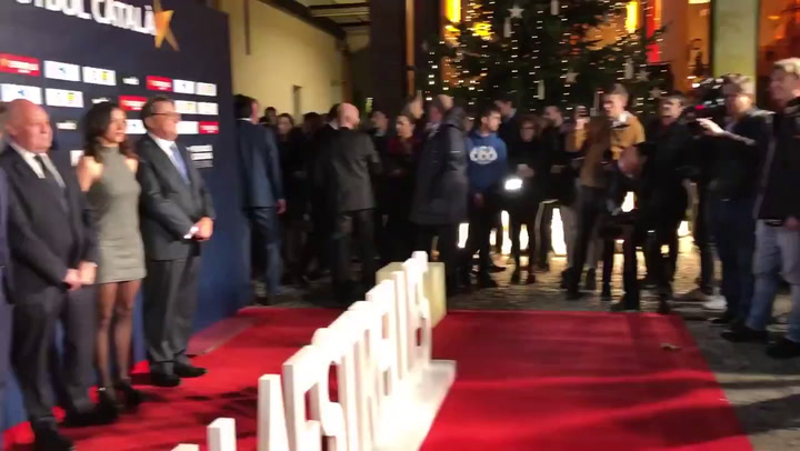 Alfombra roja de la Gala de las Estrellas del Fútbol Catalán Alfombra roja de la Gala de las Estrellas del Fútbol Catalán