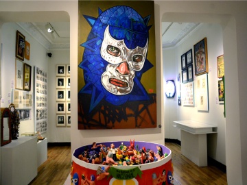 Una de las salas del Museo del Objeto, en la calle Colima de Ciudad de México.