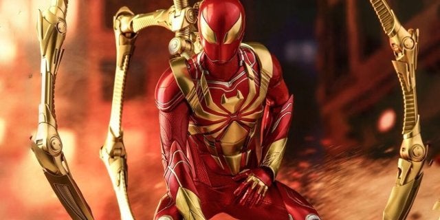 Marvel S Spider Man Ps4 Iron Spider Armor Obtiene Una Figura De Hot Toys La Neta Neta