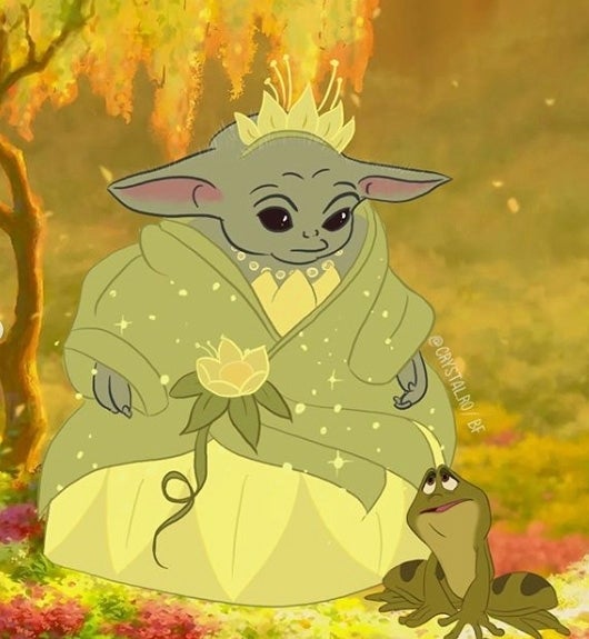Baby-Yoda-Princess-and-the-Frog