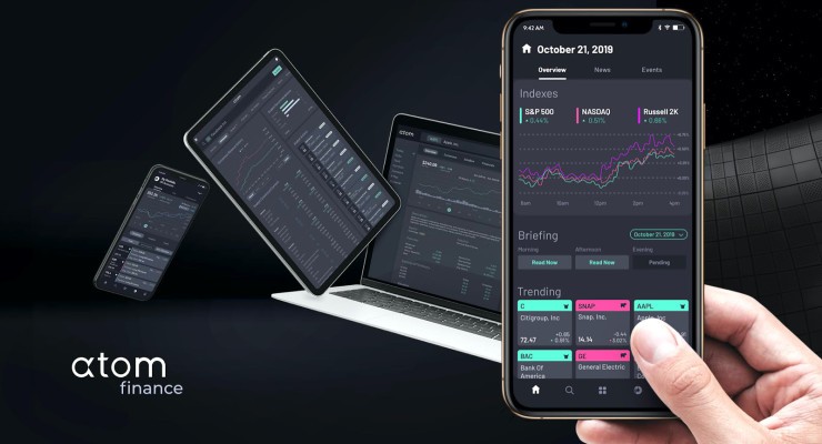 El rival gratuito de la Terminal Bloomberg de Atom Finance recauda $ 12 millones