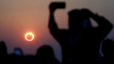 Con “Anillo de fuego”, eclipse solar deslumbra a Asia | Video