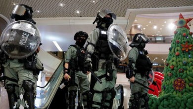 Al menos 15 manifestantes detenidos por la policía de Hong Kong