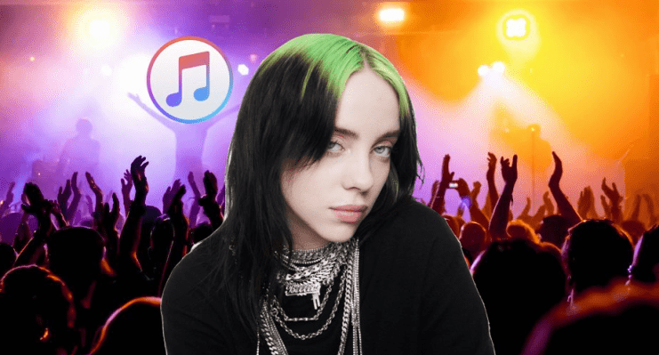 Apple Music se sumerge más en la transmisión de conciertos con Billie Eilish