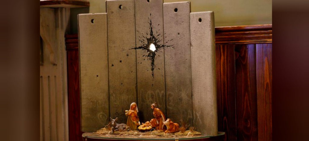 Banksy: ‘La cicatriz de Belén’