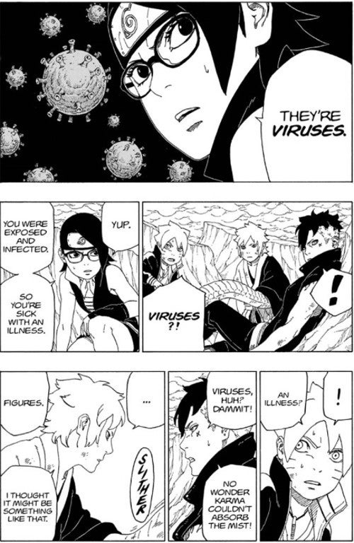 Boruto Manga 41 Boro Black Mist Jutsu Explicado Virus Boruto Manga 41 Boro Black Mist Jutsu Explicado Virus