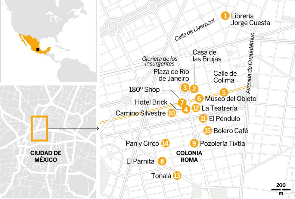 Colonia Roma, el barrio bohemio de Ciudad de México