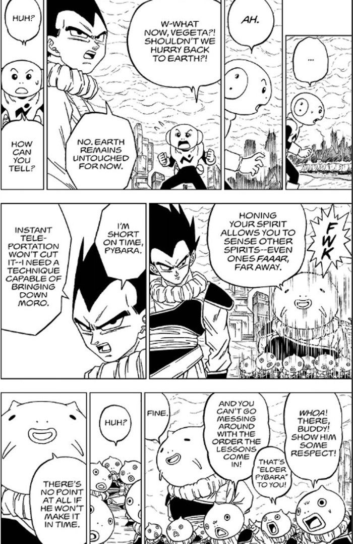 Dragon Ball Super Manga 55 Vegeta Nueva técnica de poderes de Yardrat Dragon Ball Super Manga 55 Vegeta Nueva técnica de poderes de Yardrat