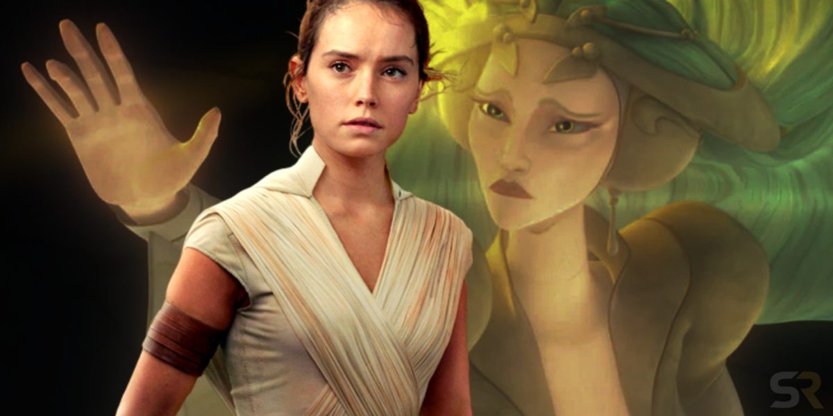 El nuevo ascenso de Rey de Skywalker Power de Rey se introdujo en The Clone Wars