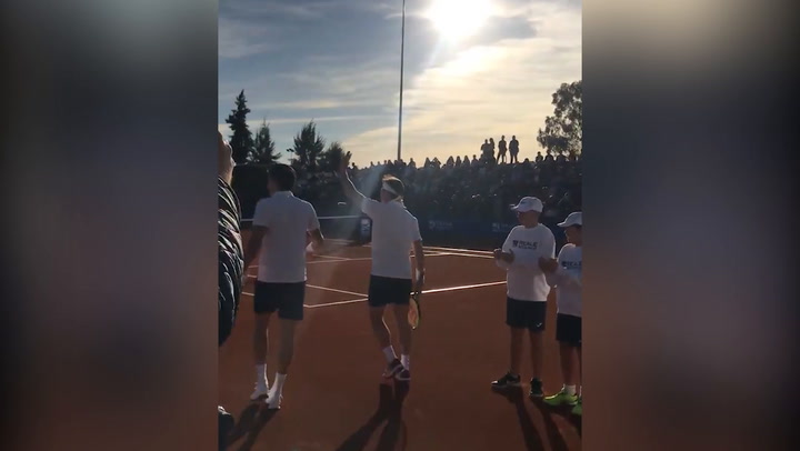 Joaquín y Ferrero se enfrentan a Marc Bartra y David Ferrer