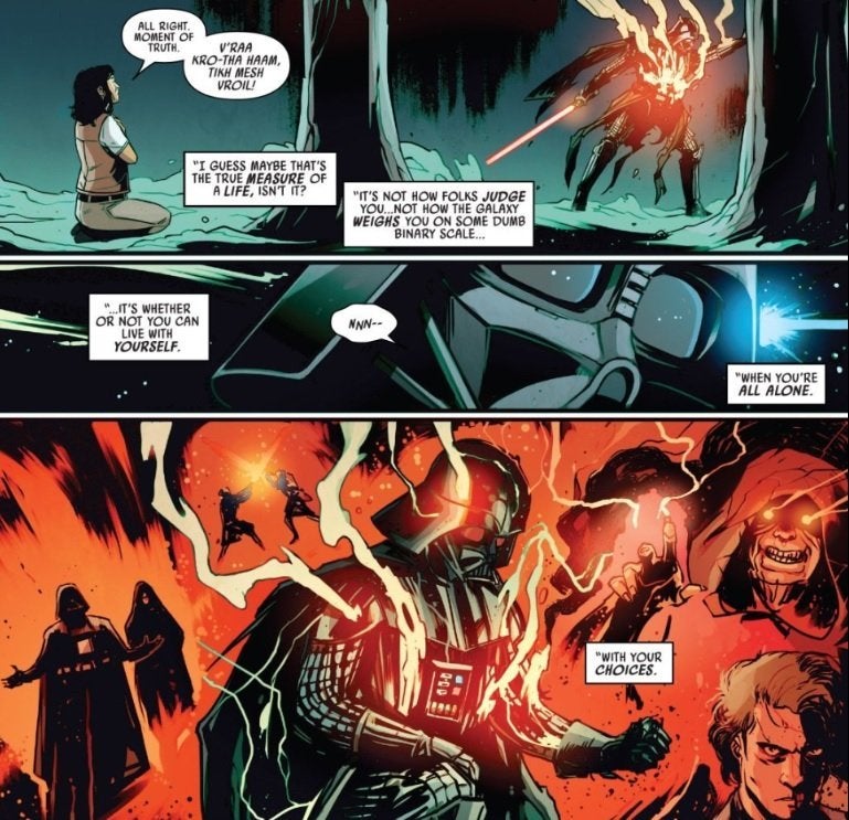 doctor de la guerra de las galaxias aphra darth vader