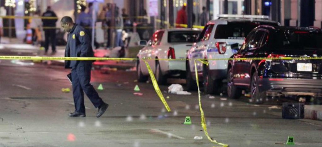 Tiroteo en Nueva Orleans deja 11 heridos