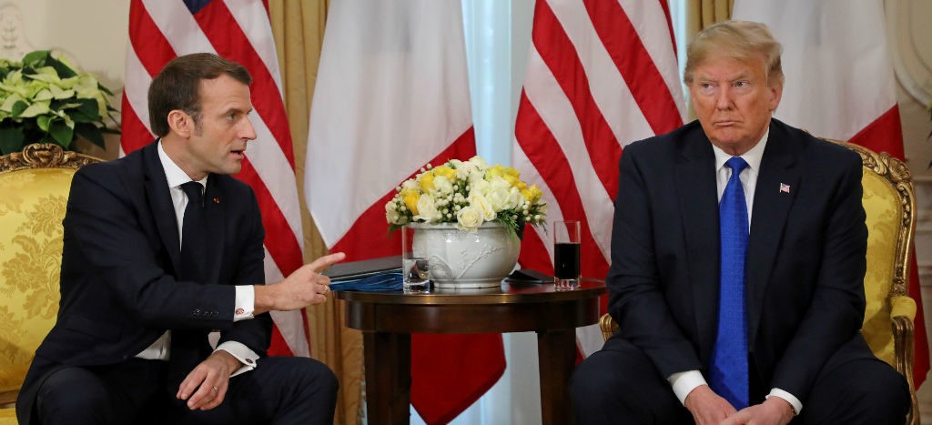 Trump considera “insultante” declaración de Macron sobre la OTAN
