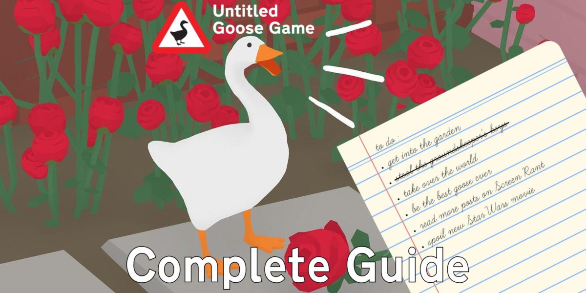 Untitled Goose Game: tutorial completo para todas las tareas
