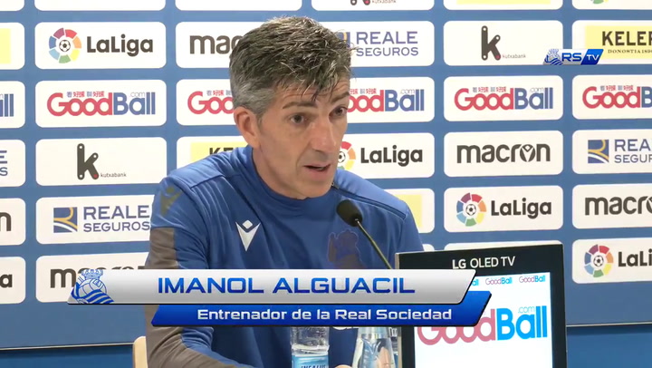 Imanol: “Quería que toda la plantilla llegara hasta final de temporada”
