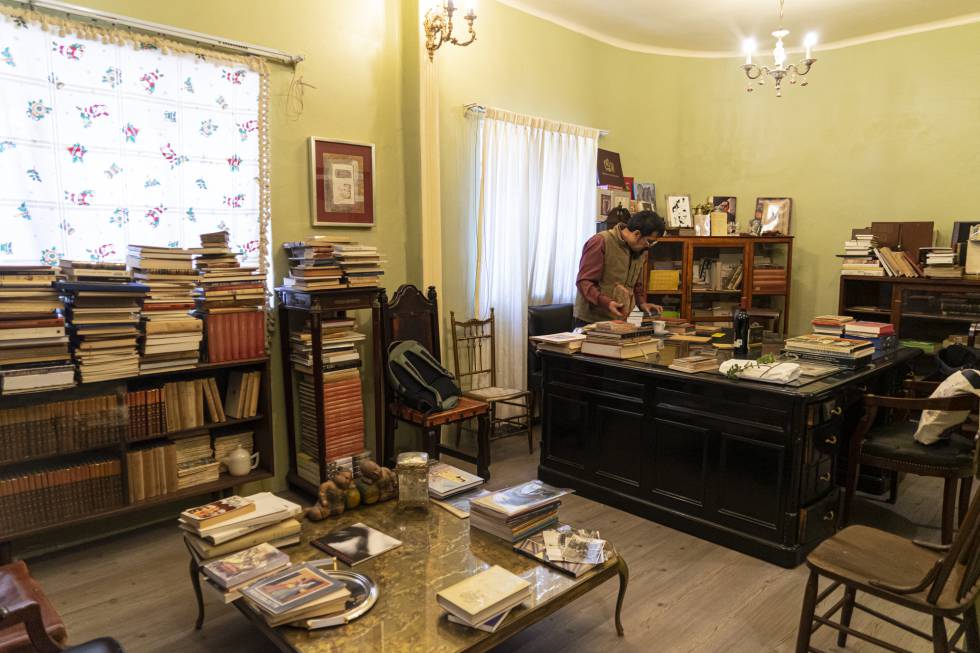 Max Ramos en el salón de la Mula sabia el 30 de Diciembre de 2019.