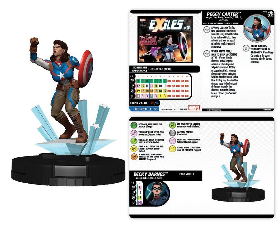 075 Peggy Carter Capitán América (ULTRA Ch) 075 Peggy Carter Capitán América (ULTRA Ch)