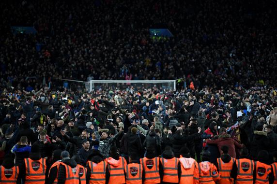 Imagen de la invasión de campo