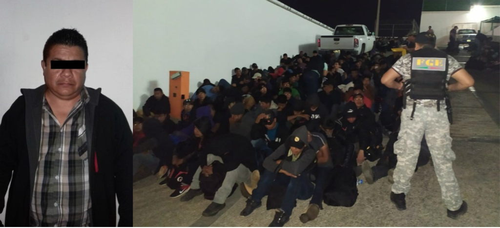 Aseguran a 292 migrantes en Chiapas