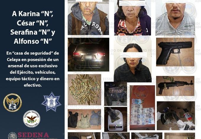 Capturan a la esposa de «El Marro», entre los límites de Querétaro y Guanajuato