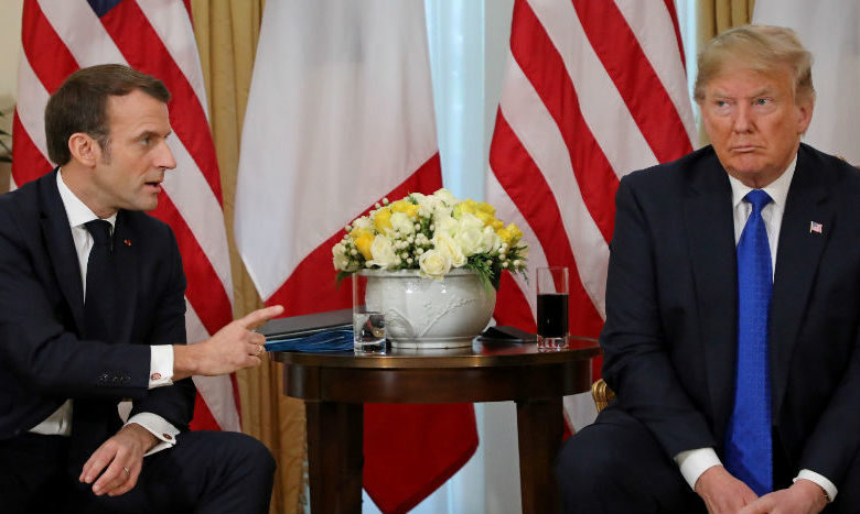 Confirman tregua Trump-Macron en aranceles digitales