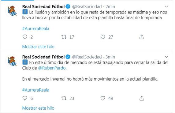 Definitivo: Willian José y Llorente se quedan y Pardo se va