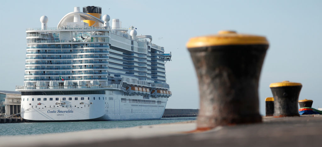 Descartan caso de coronavirus en crucero italiano