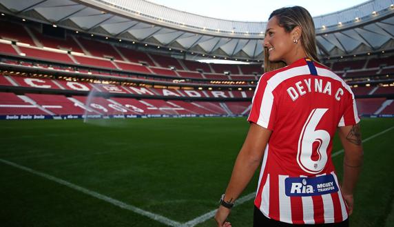 Deyna Castellanos, nueva jugadora del Atlético de Madrid Femenino.