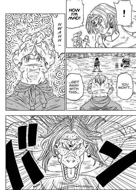 Dragon Ball Super Manga 55 Yuzun Transformation Scene Dragon Ball Super Manga 55 Yuzun Transformation Scene