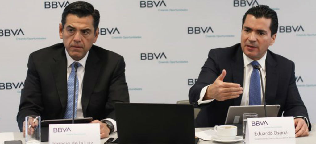 Economía mexicana crecerá 1.5% en 2020; se prevé más certidumbre e inversión por T-MEC: BBVA