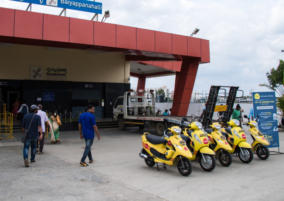 El inicio de alquiler de bicicletas indio Bounce recauda $ 105 millones