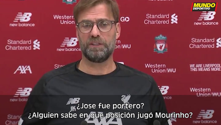 Klopp, sobre Mourinho: 